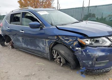 2017 Nissan Rogue Sv z USA, uszkodzony, nr VIN 5N1AT2MV1HC882072